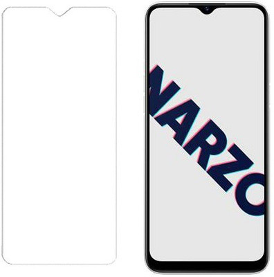 KARTRAY Tempered Glass Guard for Realme Narzo 10A(Pack of 1)