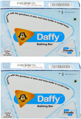 Daffy Bathing Bar (Pack of 2*75 GM) 150 GM(2 x 75 g)