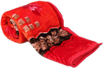 Changers Printed Double Mink Blanket for  Mild Winter(Microfiber, Multicolor)