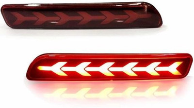 CARMART Bumper Reflector Car Reflector Light(Red)