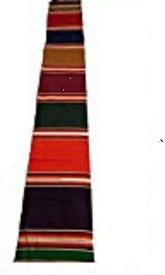 gouri textiles solapur manufacturer Multicolor Cotton Dhurrie(1 ft,  X 10 ft, Rectangle)
