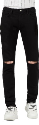 Krossbone Slim Men Black Jeans