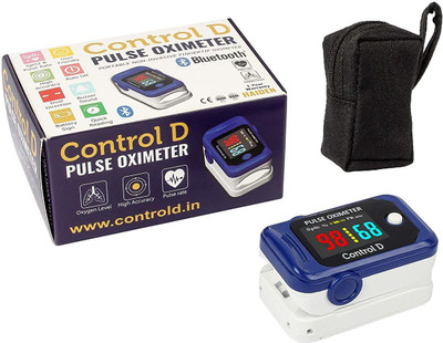 Control D Bluetooth Digital Pulse Oximeter Pulse Oximeter(Blue)