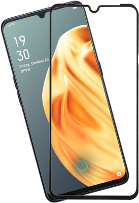 HQ Protection Edge To Edge Tempered Glass for Oppo F15(Pack of 1)