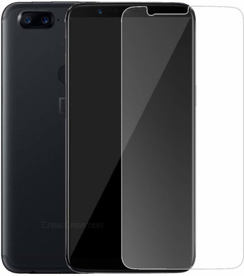 ISHANGEL Tempered Glass Guard for ONEPLUS 5T, Gorilla Hammer Proof, flexible fiber unbreakable Screen Protector(Pack of 1)