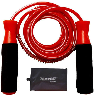 Tempest Skipping Rope for Home Exercise,Workout,Sports With 
 PERSONAL GYM BAG Ball Bearing Skipping Rope(Length: 270 cm)