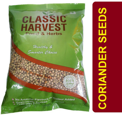Classic Harvest PREMIUM QUALITY CORIANDER SEEDS WHOLE ( SABUT DHANIYA ) 250g(250 g)