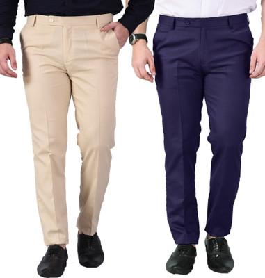 AD & AV Regular Fit Men Multicolor Trousers