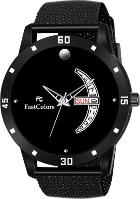 FastColors 9506 DAY & DATE FUNCTIONING DAY & DATE FUNCTIONING Analog Watch...