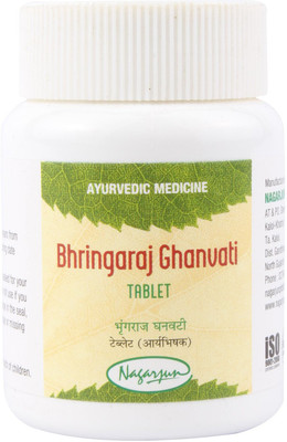 Nagarjun BHRUNGARAJ GHANVATI 60 TAB(Pack of 3, 180)