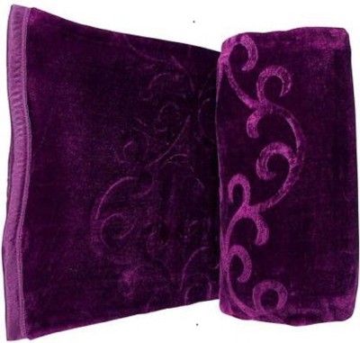 Swikon star Abstract Double Quilt for  Heavy Winter(Woollen Blend, Purple)