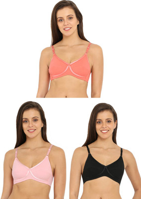 JOCKEY Women T-Shirt Non Padded Bra(Multicolor)