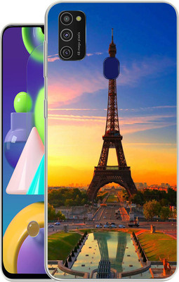 mobom Back Cover for Samsung Galaxy M21(Multicolor, Dual Protection, Silicon, Pack of: 1)