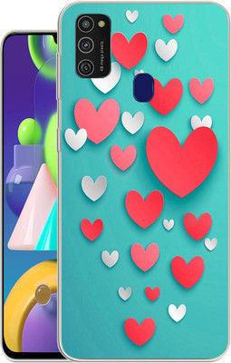 mobom Back Cover for Samsung Galaxy M21(Multicolor, Dual Protection, Silicon, Pack of: 1)