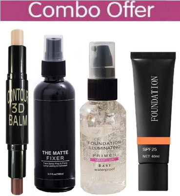 CIVAKI BEST MAKE UP KIT COMBO FOR PROFESSIONAL & PERSONAL USE(4 Items in the set)