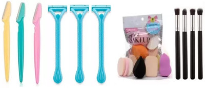 RP Combo For Girl & Women for Face Shaving and Makeup(8 Items in the set)