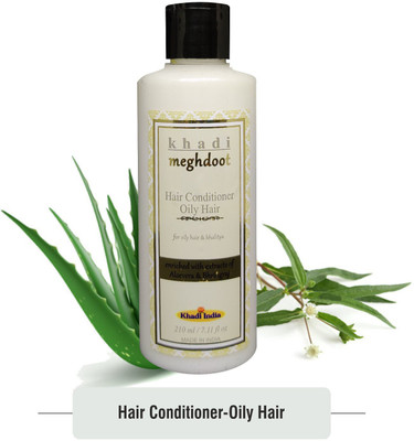 KHADI MEGHDOOT Oily Hair Conditioner with Aloevera and Bhringraj(210 ml)