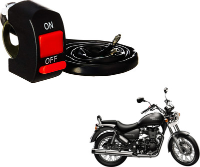WolkomHome bike on off switch Handlebar Switches For Royal Enfield Thunderbird 500 15 A Two Way Electrical Switch(Pack of 1 Number of Switches - 2)