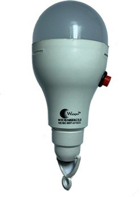 WAISPRO 5 Watt Rechargeable DC LED Camping Light With Switch 5 hrs Bulb Emergency Light(White)