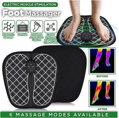 SWISS WONDER ™IIXI - 151 - Massager Low Frequency Foot Spa Massager For Relax Muscles ®Massage Machine feet Blood Circulation Improve Pain Relief Massager(Jade Grey)