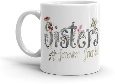 Cybe Brother and Sister Quotes Printes CY05 Ceramic Coffee Mug(325 ml)