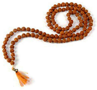 KANISHQ KANISHQ RELIGIOUS RUDRAKSHA MALA FOR POOJA AND JAAP WEARABLE-UNISEX Beads Wood Chain