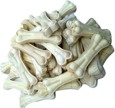 Peto lovers Pressed Dog Bone Medium Mega Pack Chicken Dog Chew Chicken Dog Chew(2 kg, Pack of 1)