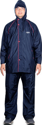 The Clownfish Solid Men Raincoat