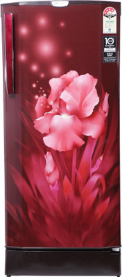 Godrej 210 L Direct Cool Single Door 4 Star (2020) Refrigerator  with Intelligent Inverter Compressor(Aqua Wine, RD EDGEPRO 225D 43 TAI AQ WN)