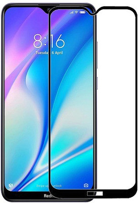 HOBBYTRONICS Edge To Edge Tempered Glass for Redmi 8A Dual(Pack of 1)