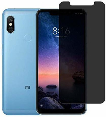 FITSMART Edge To Edge Tempered Glass for Mi Redmi Note 6 Pro(Pack of 1)