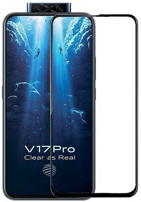KARTRAY Edge To Edge Tempered Glass for Vivo V17 Pro(Pack of 1)