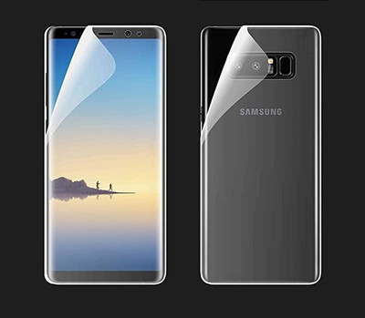 RUNEECH Front and Back Screen Guard for Samsung Galaxy Note 8(Pack of 2)