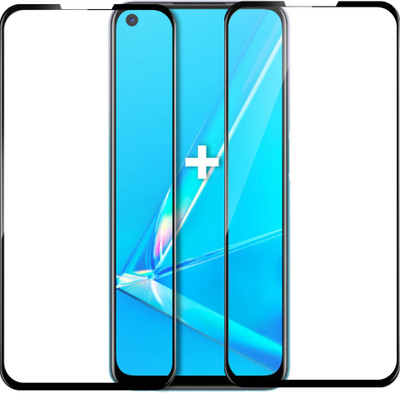 HUPSHY Edge To Edge Tempered Glass for Oppo A92(Pack of 1)