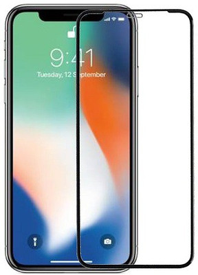 KARTRAY Edge To Edge Tempered Glass for Apple iPhone X(Pack of 1)