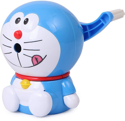 QUIT-X High Quality Doraemon Sharpener for Kids single pencil tub Sharpener(Blue)