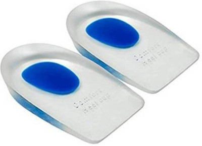 Fulkiza Silicone Gel Heel Pad Protector Insole Cups For Heel Insole