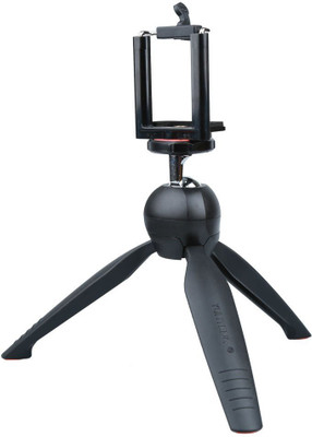 Wifton XX®-DE-3 Mini Tripod Mount with Phone Holder Clip Tripod(Active Maroon, Supports Up to 1702 g)