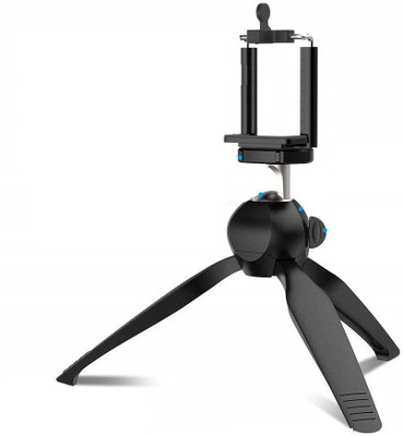 Wifton IIV®-ED-13 360° Adjustable Portable Universal Phone Tripod Stand Tripod(Active Maroon, Supports Up to 1712 g)
