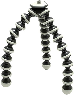Wonder World ® X-105 Heavyduty Waterproof Flexible Tripod Tripod(Jet Multicolor, Supports Up to 1532 g)
