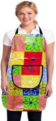 HOMCEAZER Nylon Home Use Apron - Medium(Multicolor, Single Piece)