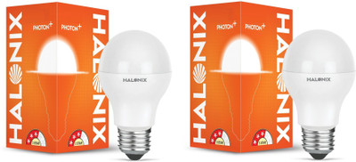HALONIX 4.9 W Basic Round E27 LED Bulb(White, Pack of 2)
