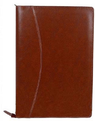 Dinine Craft LEATHER FILE FOLDER(Set Of 1, Maroon)