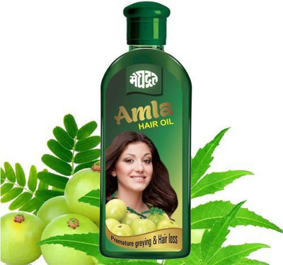 MEGHDOOT Amla Hair Oil (Pack of 4) Hair Oil(200 ml)