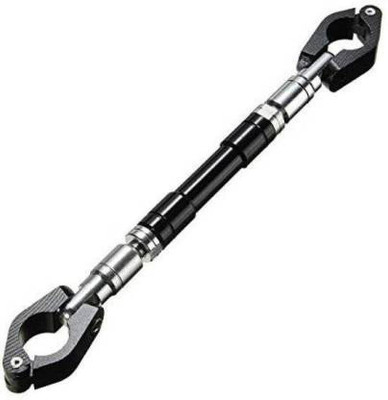 AIRSKY Universal Adjustable Motorcycle Handlebar Cross Bar For Universal Bike (BLACK) Handlebar Handle Bar(Black, Silver)