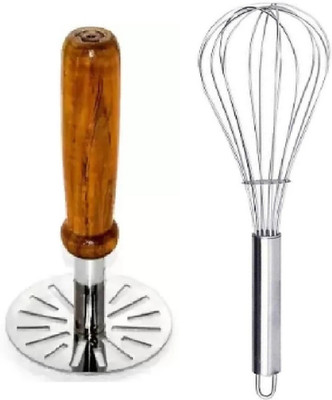 Torc Egg whisk smasher 009 Kitchen Tool Set(Masher, Whisk)