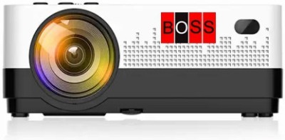 BOSS S13 3D Mobile WIFI Full HD Multimedia (4000 lm / Remote Controller) Portable Projector(White)