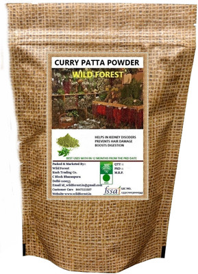 WILD FOREST CURRY LEAVES POWDER | KADI PATTA POWDER- 400 GM(400 g)