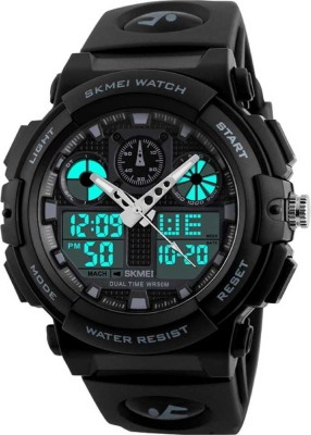 SKMEI 1270 BLACK 1270 Analog-Digital Watch  - For Men