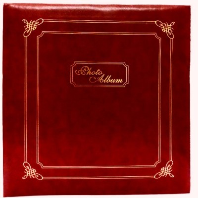 CSN - CUTE SHOPPING NETWORK Create & Design Natraj Series Vinyl Leather Cover High Quality Photo Album with Extra Clear PVC Film & Memo Writing Space, 200 Photos, Maroon (Photo Size Supported: 4x6 Inch) By Natraj Album(Photo Size Supported: 4x6 Inch)